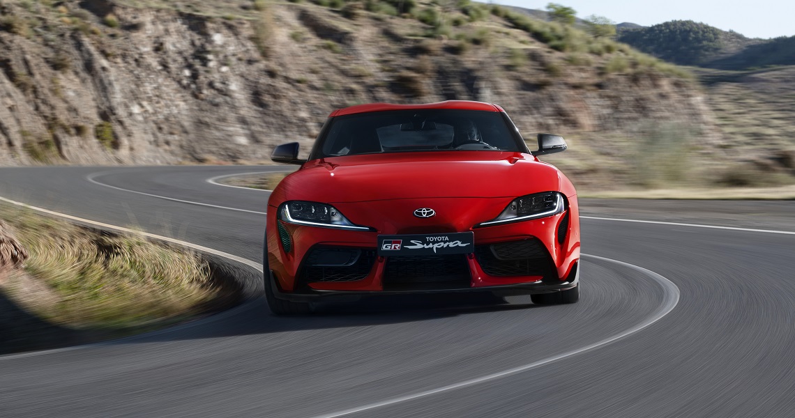 Toyota Supra Red Location 005 646477 1140X600