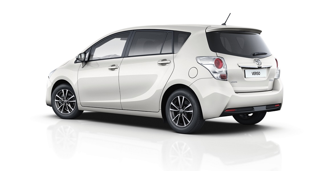 Toyota Verso 2016 Side Hvid 1140X600
