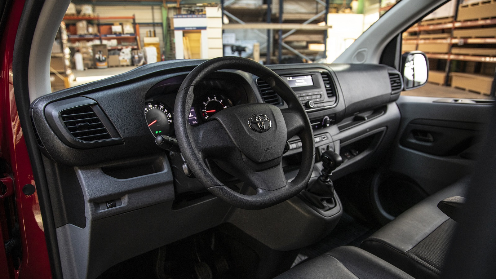 Toyota Proace Chassis Interiør 1600X900