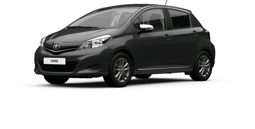 Toyota Yaris 2010 Farve Ash Grey 1G3 848X430