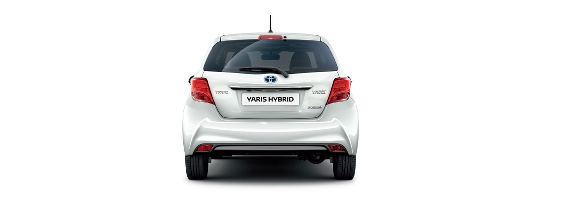 Toyota Yaris 2014 Bag Hvid Hybrid 1140X430